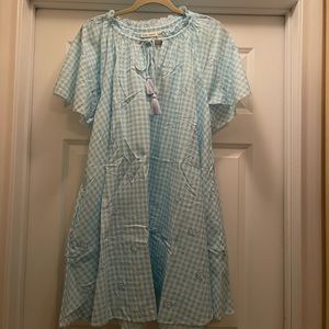 Roller Rabbit Hathi Gingham Temmy Dress